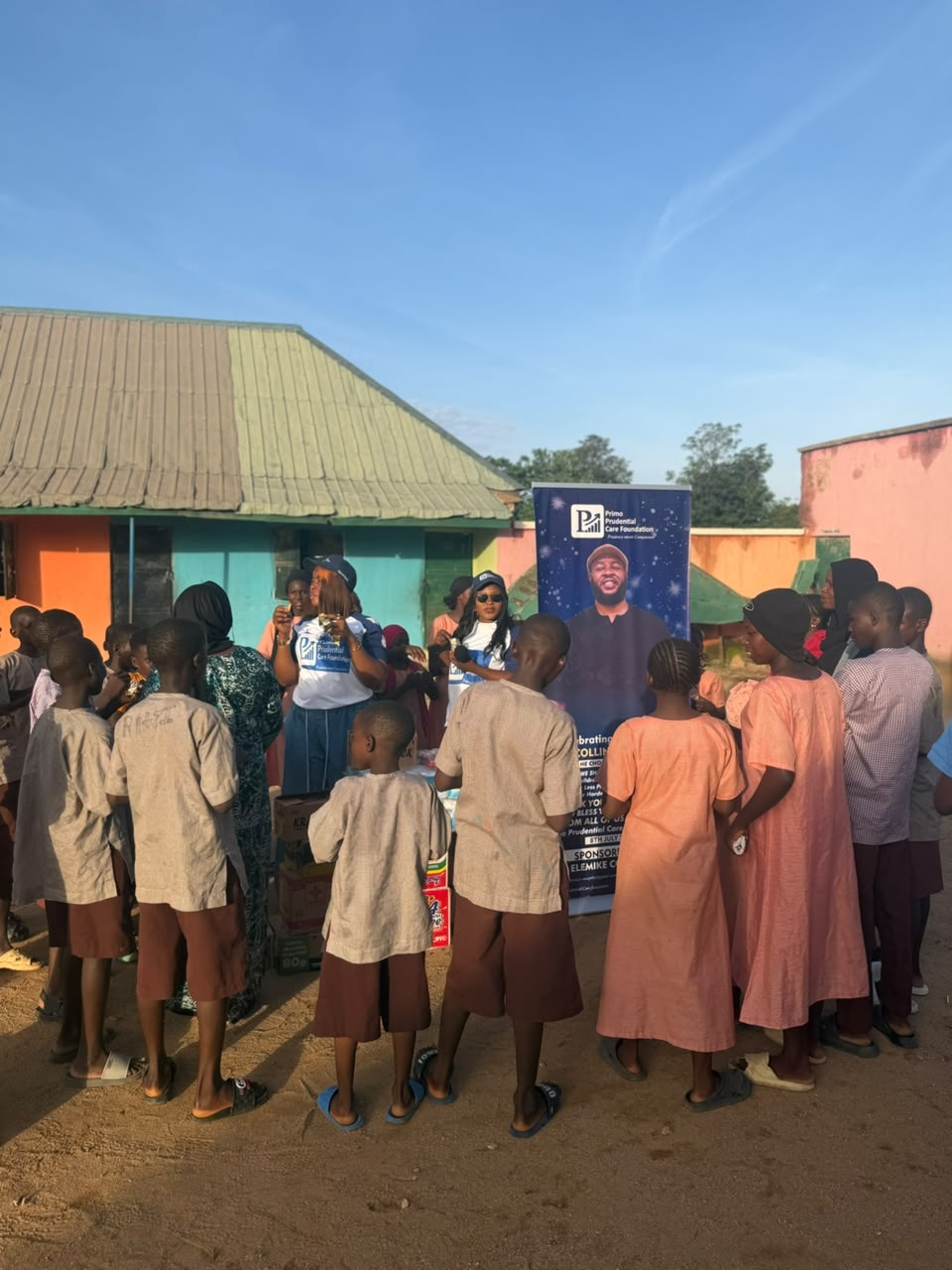 Birthday outreach for Mr Collins